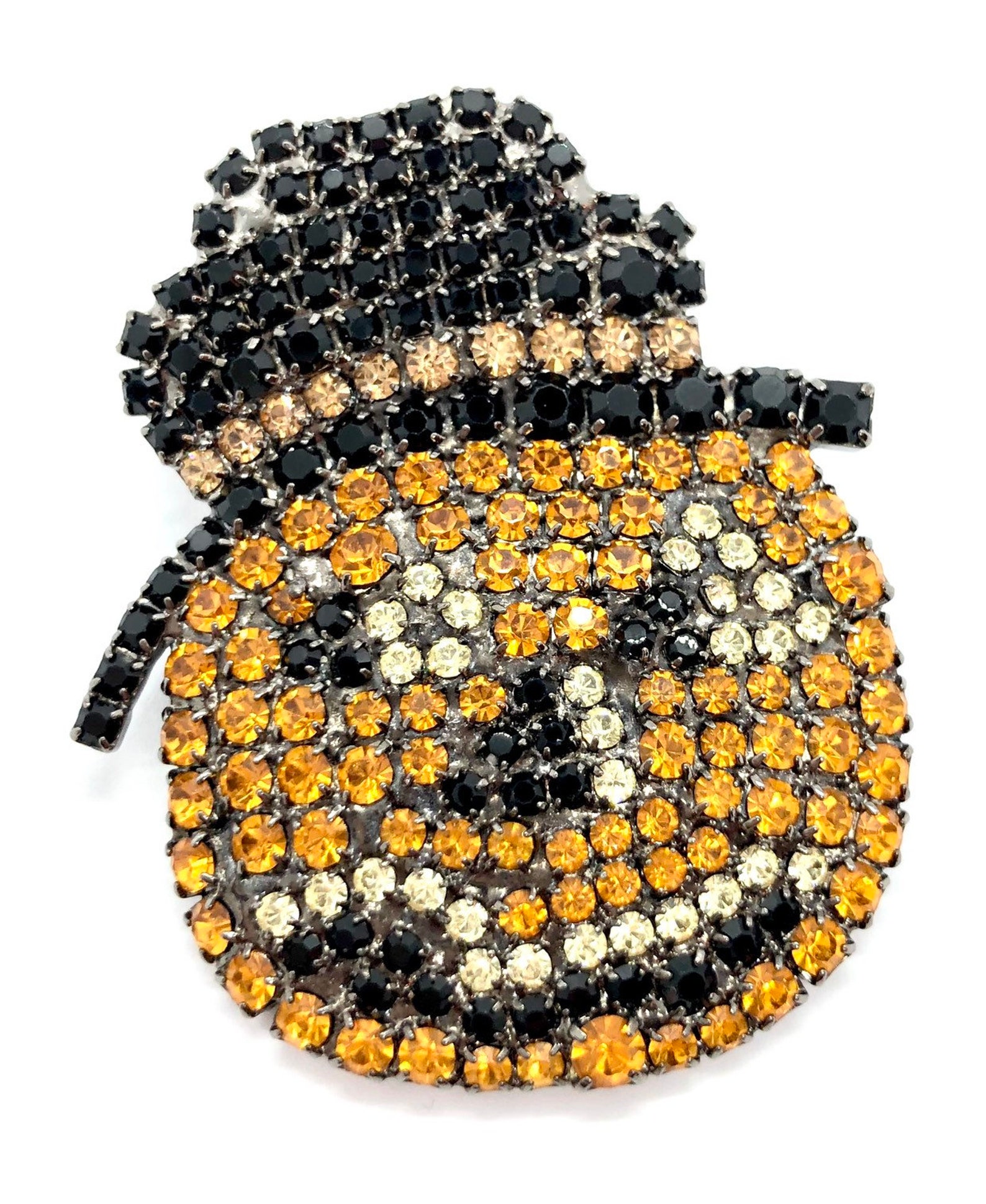Jack O Lantern Swarovski Crystal Brooches Jack O Lantern Swarovski Crystal Brooches