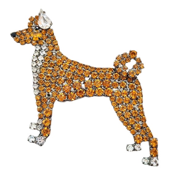 Basenji Dog Brooch - Von Walhof - Puppy Pin - Wes… - image 2