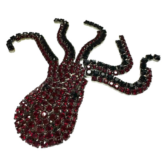 Octopus Brooch / Bettina von Walhof Jewelry / Red… - image 5