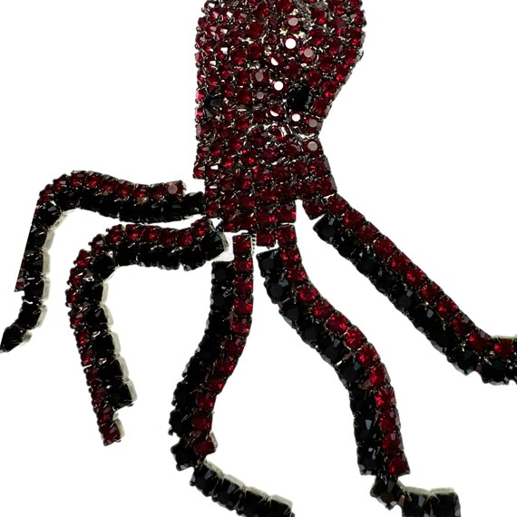 Octopus Brooch / Bettina von Walhof Jewelry / Red… - image 4