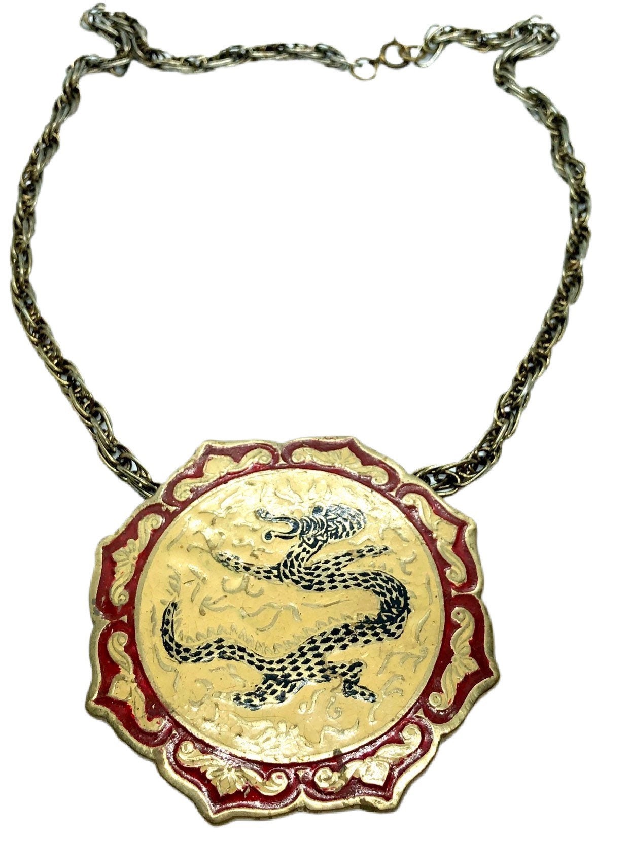 エナメルドラゴンペンダント - ゴールデンハンズ リー・ベルネイ