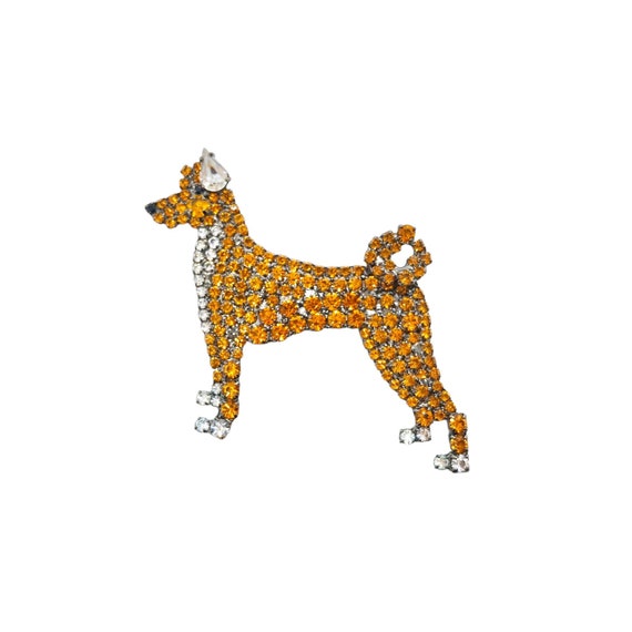 Basenji Dog Brooch - Von Walhof - Puppy Pin - Wes… - image 1