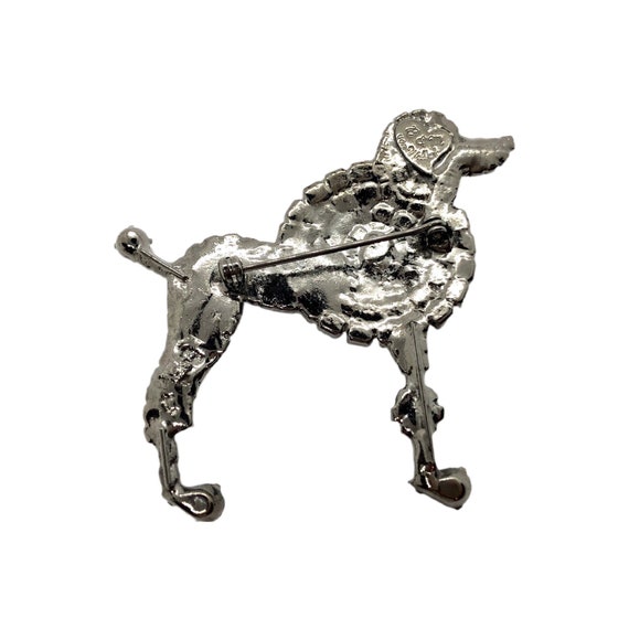 Retro Poodle Pin - Whimsical Apricot Standard Poo… - image 8