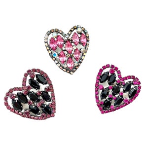 Little Heart Pin - Swarovski Crystals - von Walhof
