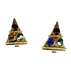 Kerstboomoorbellen / zeldzame vintage weiss-sieraden