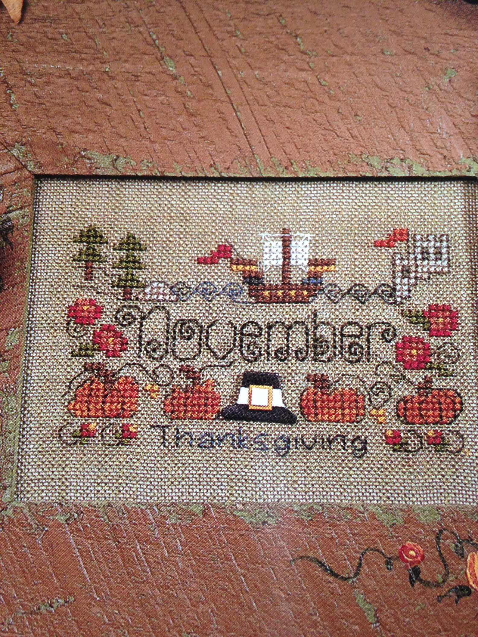 Cross Stitch Shepherds Bush November A Year in Stitches Etsy