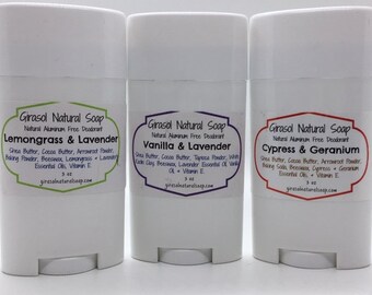 Natural Aluminum Free Deodorant