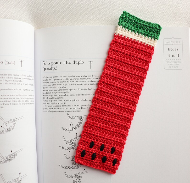 BASIC Crochet Pattern Crochet Bookmark Pineapple Bookmark Etsy