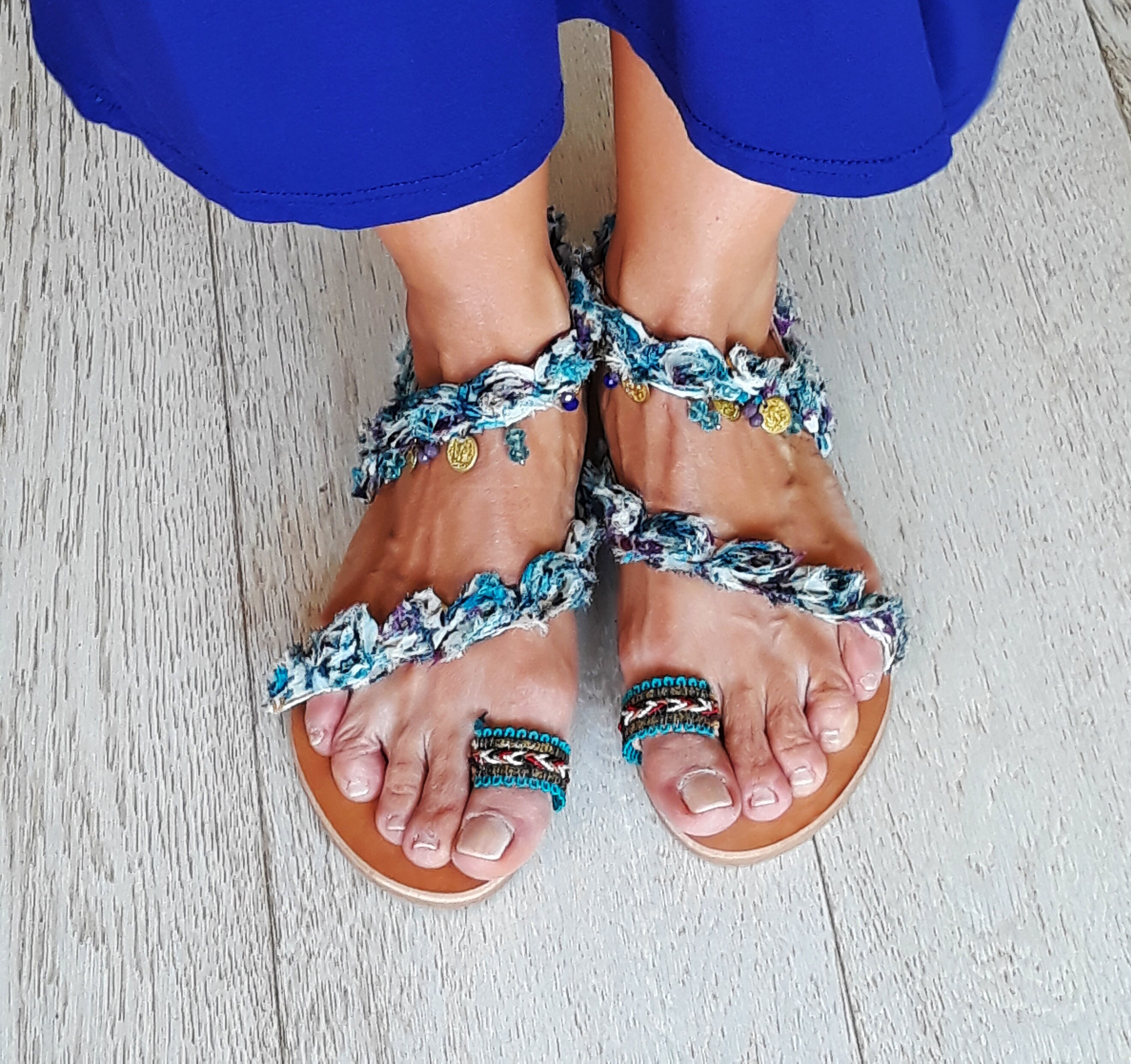 Greek Leather Sandals  display picture 2