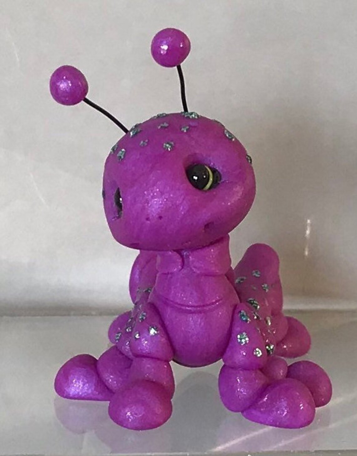 Polymer Clay Insect Figurine Sculpted Bug Etsy