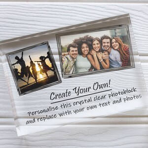 Multi Photo Frame, Three Best Friends Personalised Picture Frame