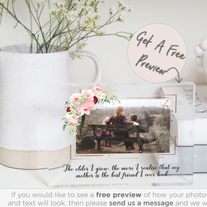 Mothers day gift from daughter | Grandmother First mothers day gift from son | 1st mothers day gift | Mothers day frame