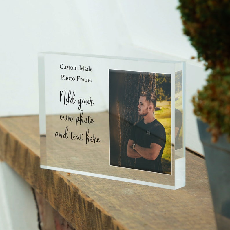 Engraved Picture Frame Custom Picture Frame Engraved Photo Etsy