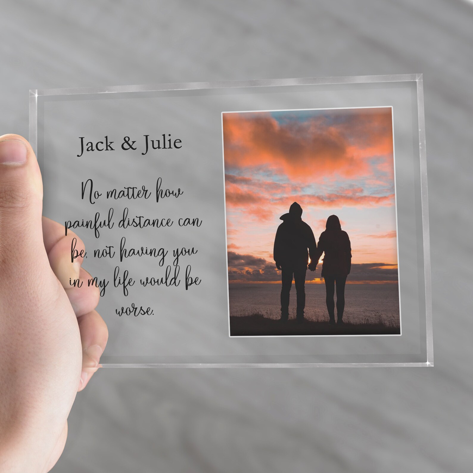Long Distance Relationship Gift For Boyfriend Gifts For Etsy