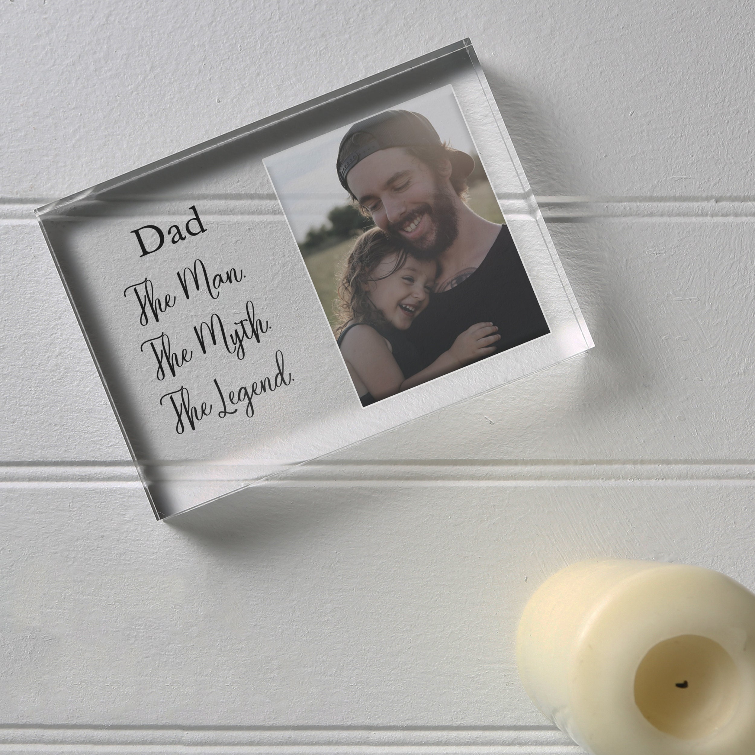 In Loving Memory of Dad Picture Frame Dad Memorial Frame Etsy UK