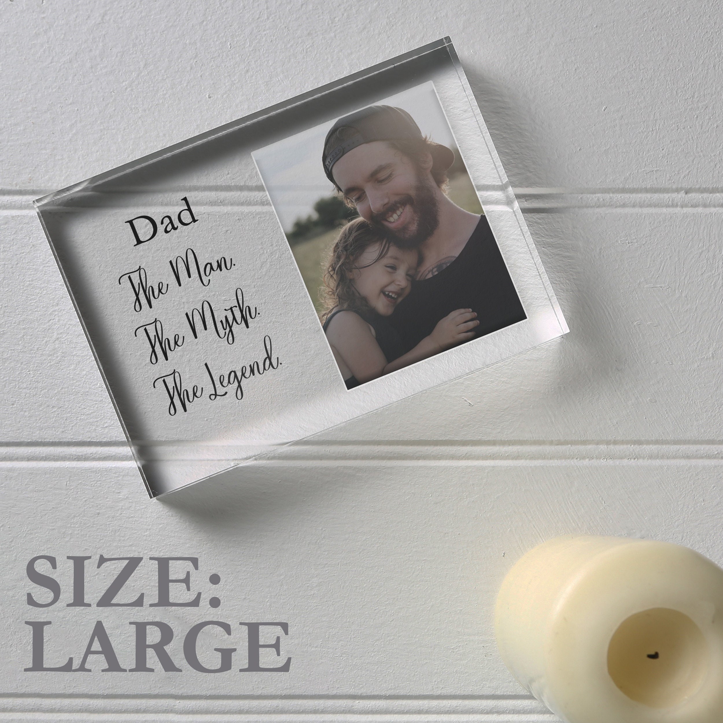 In Loving Memory Of Dad Picture Frame Dad Memorial Frame | Etsy