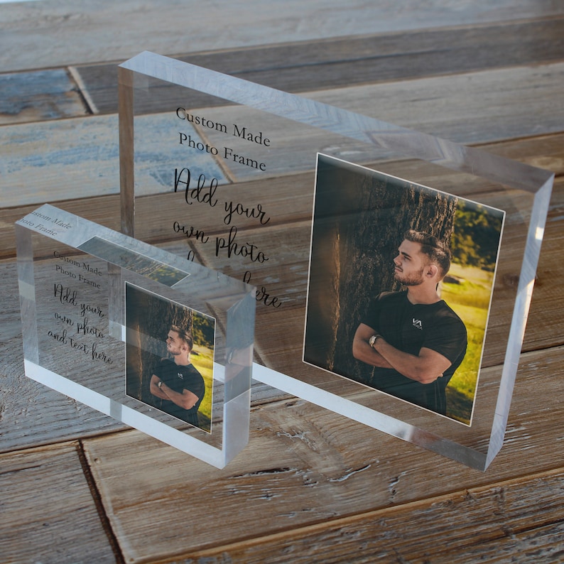 Engraved Picture Frame Custom Picture Frame Engraved Photo Etsy