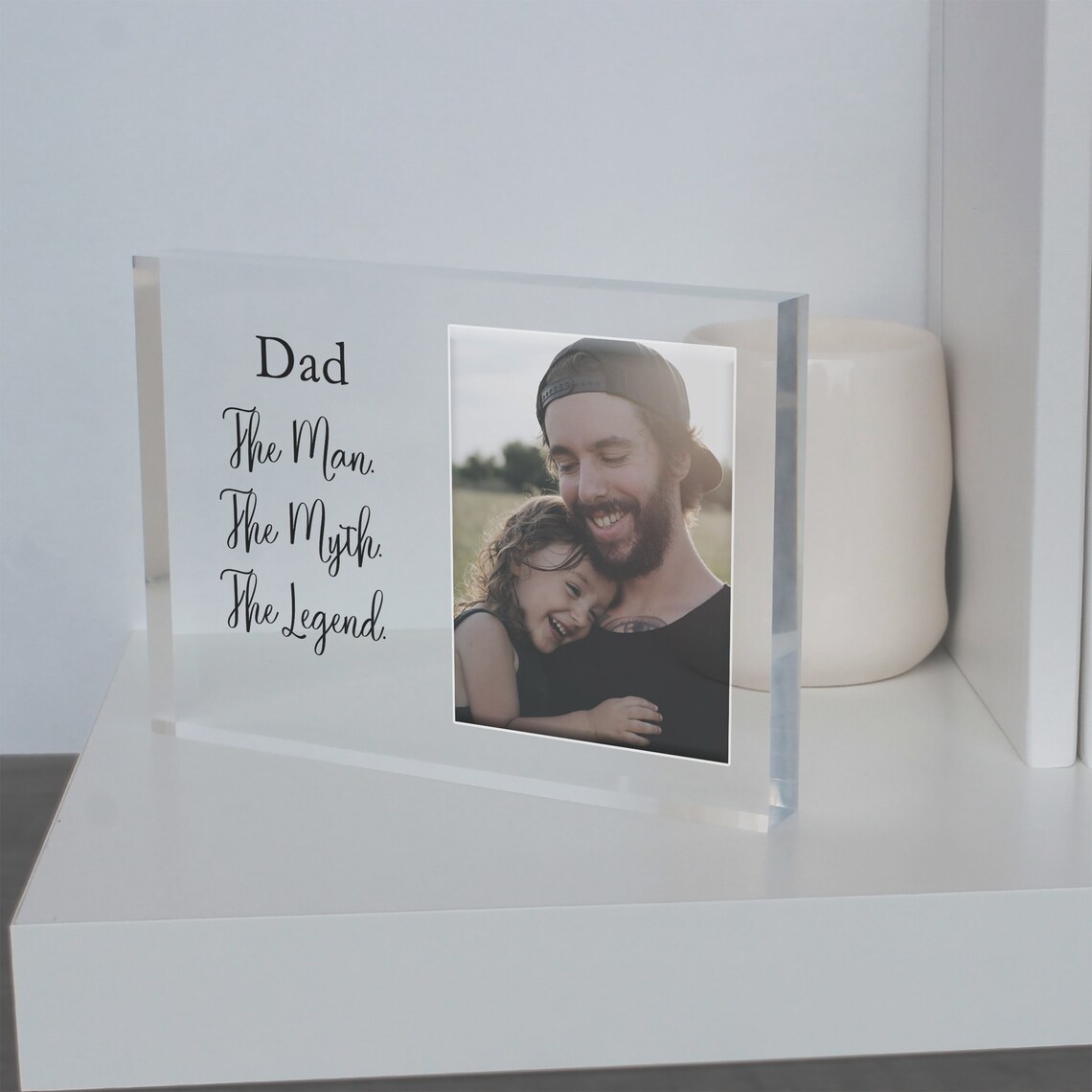 In Loving Memory Of Dad Picture Frame Dad Memorial Frame Etsy