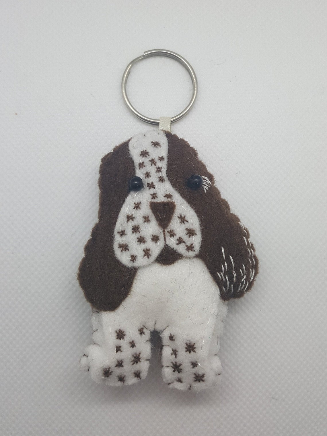 spaniel keyring