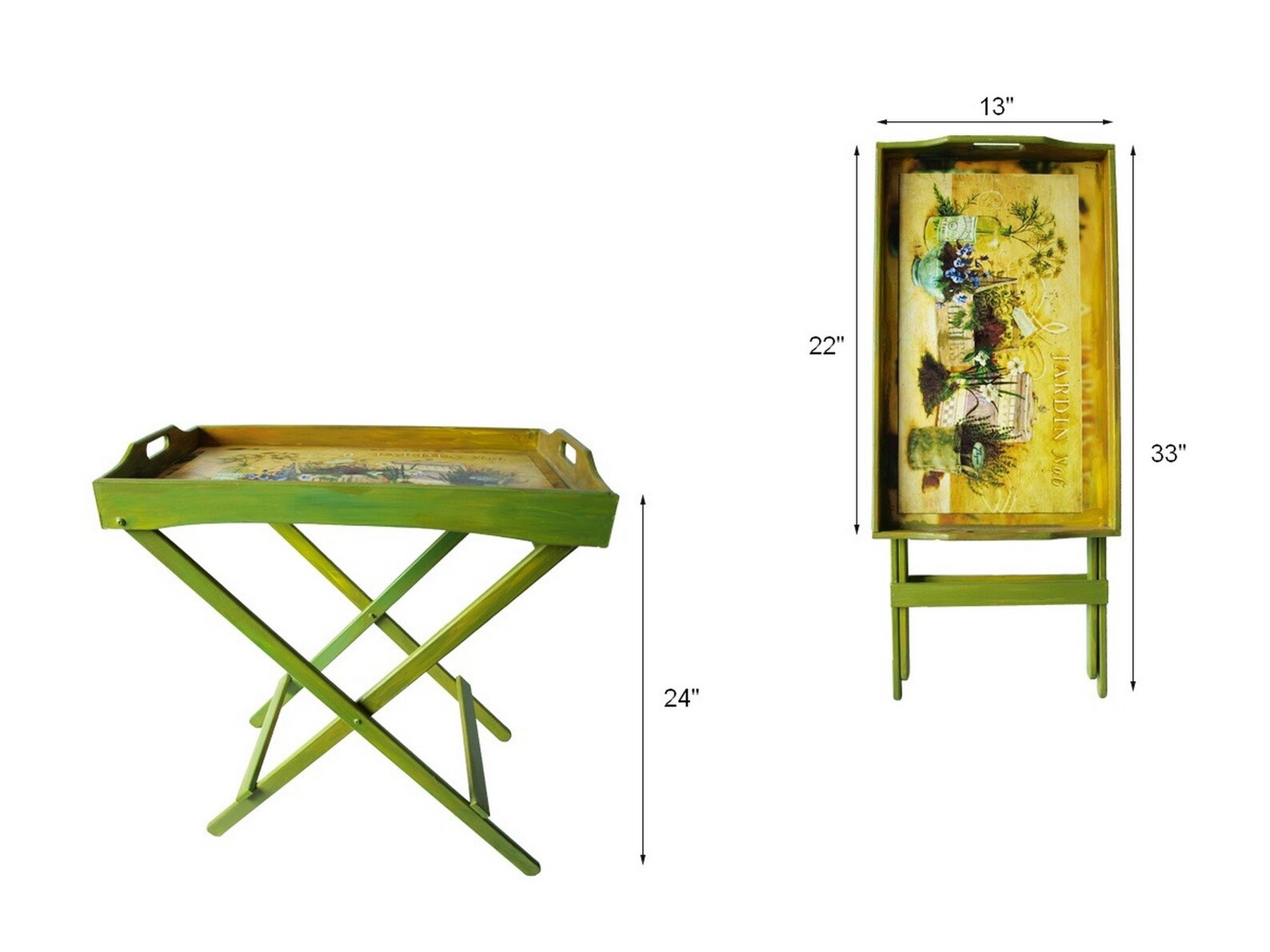 Serving Tray with Legs Wooden Folding Tray with Legs Coffee Etsy