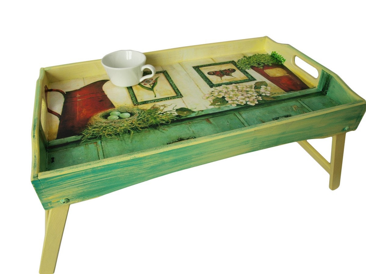 Decorative Serving Tray With Legs Etsy UK