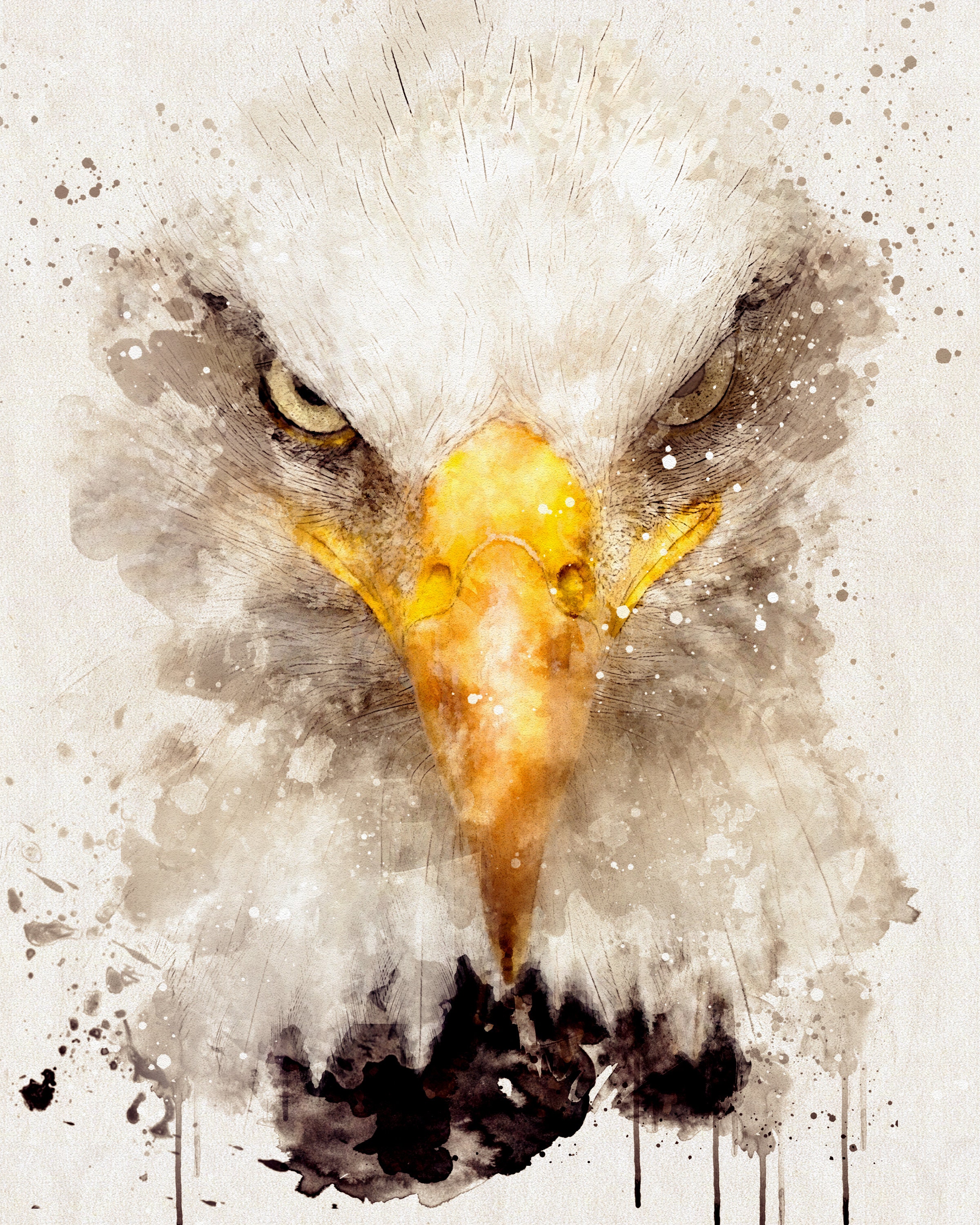 Printable Watercolor Bald Eagle, Eagle Art, Abstract Bald Eagle Print, Eagle  Art Print, Bald Eagle Art, Watercolor Bald Eagle - Etsy