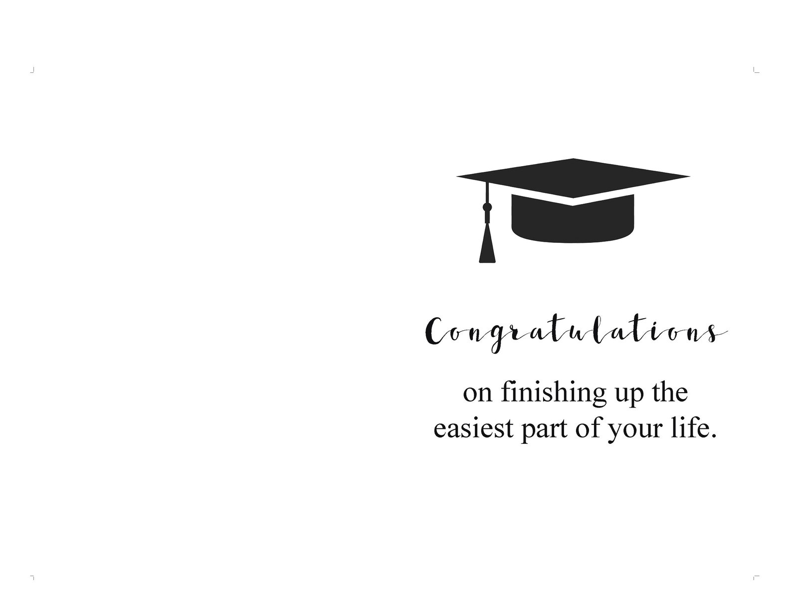 Funny Graduation Card Printable Graduation Card Funny Grad - Etsy