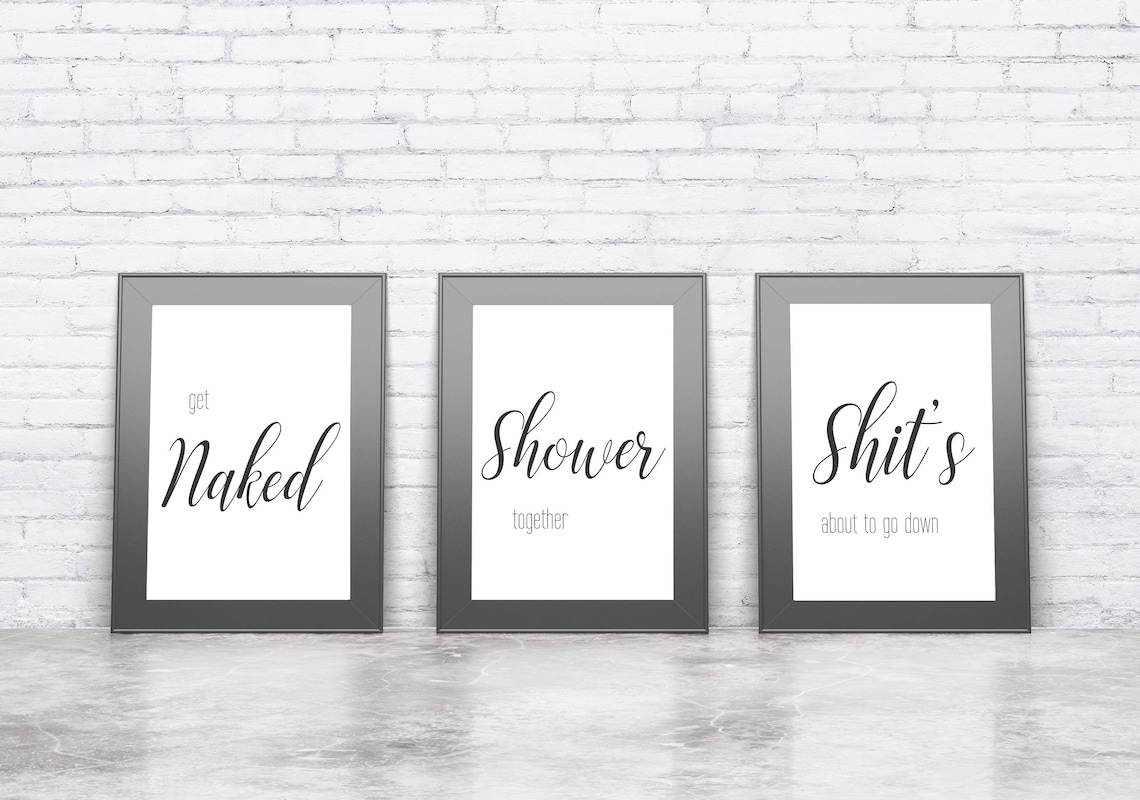 Funny Bathroom Art Bathroom Decor Bathroom Prints Bathroom Etsy
