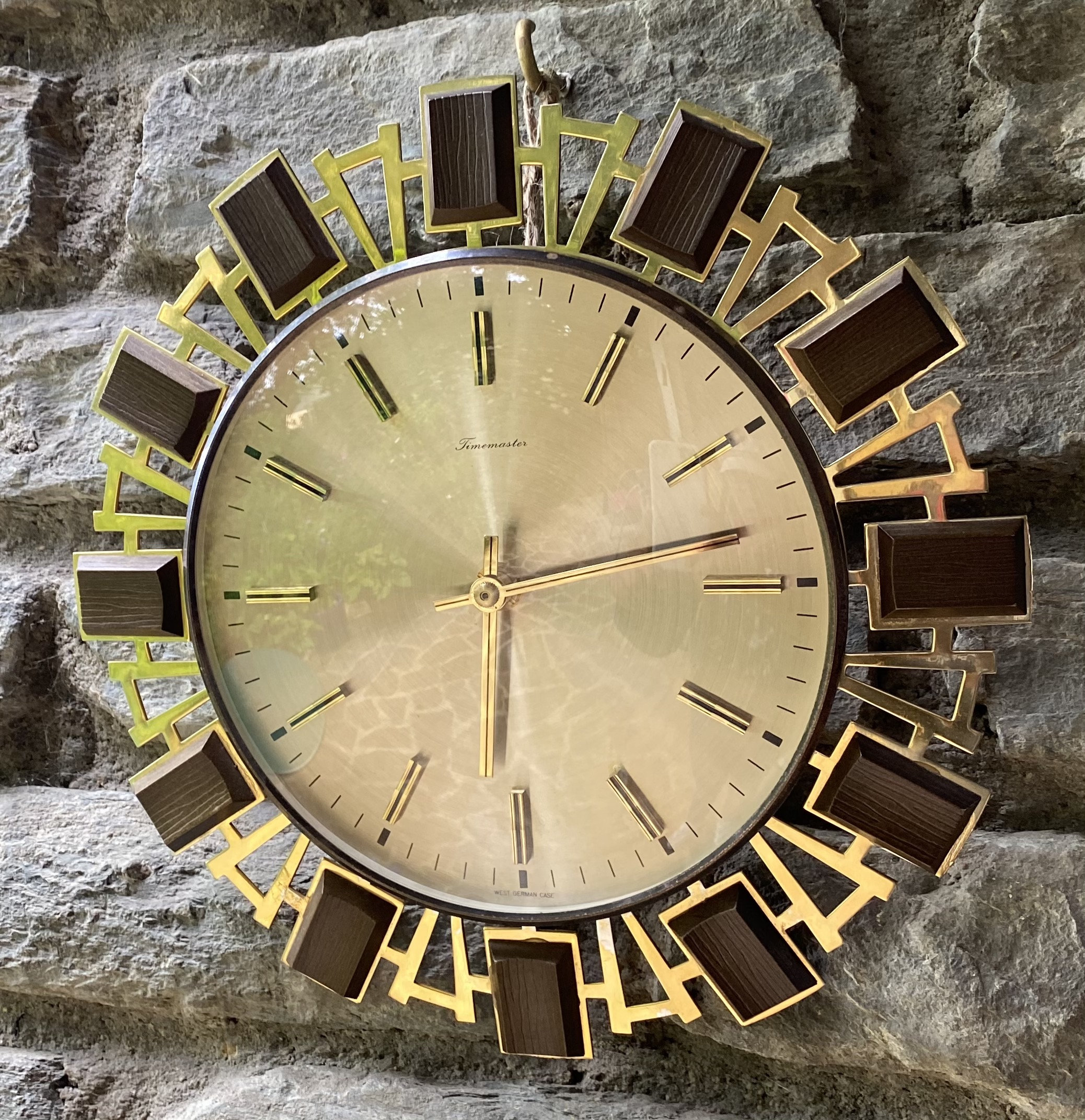 Vintage Wall Clock Time Master