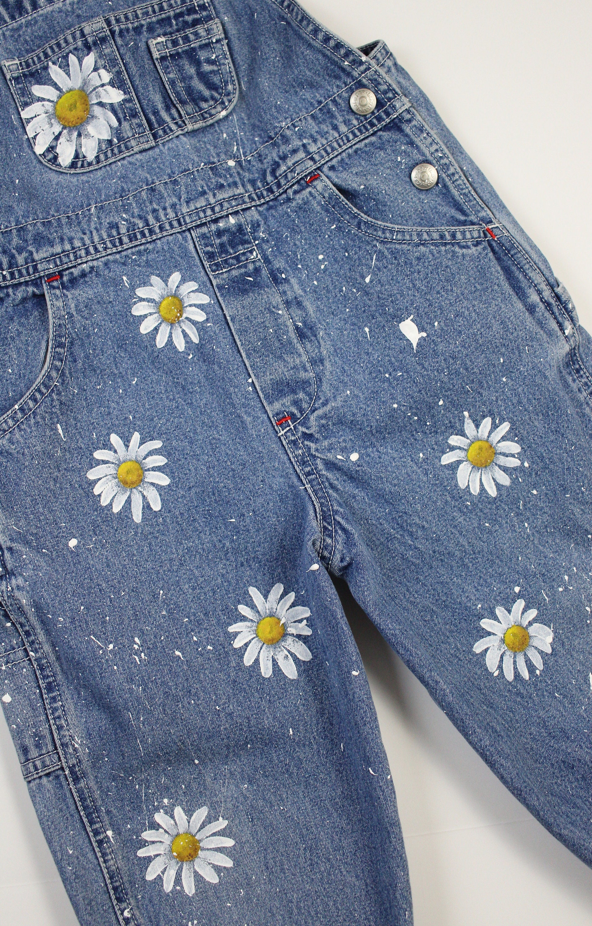 Kids Painted Overalls Custom Overalls Painted Jeans - Etsy