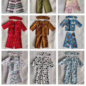 18&quot; Doll Pyjamas, 2 Taschenknopf vorne. Vorgeschnittene Nähprojekte - Neue und neue Designs zum selber nähen!