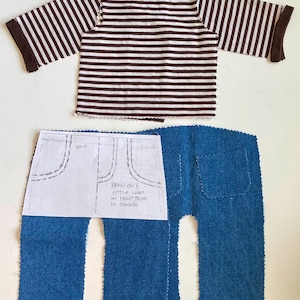 18" Boy Doll Clothes, Pre-Cut-Just-Sew Projects - Includes Complimentary Shoe Kit!