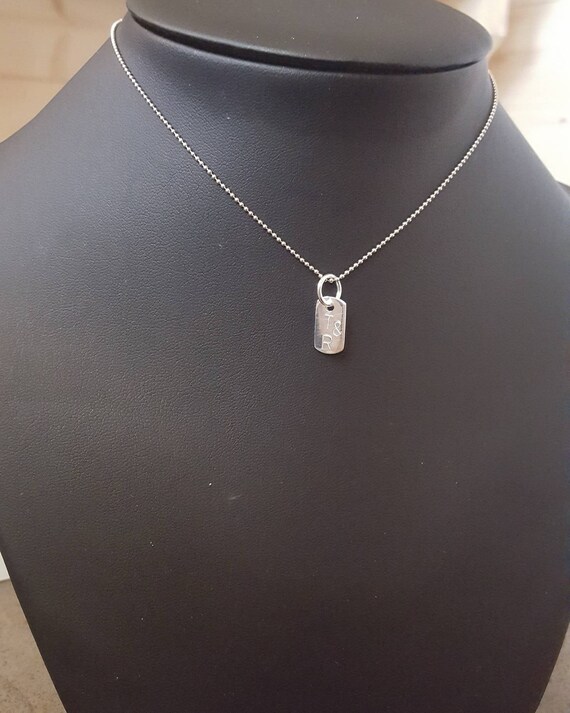 mini mini dog tag