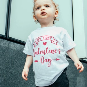 Valentine shirt, Boys valentine shirt, toddler valentine, Cupid's helper, Cuter than Cupid, Customization available image 1