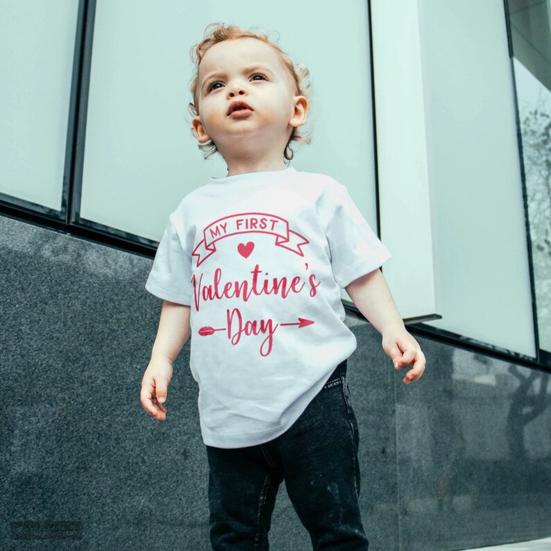 Valentine shirt, Boys valentine shirt, toddler valentine, Cupid's helper, Cuter than Cupid, Customization available image 1