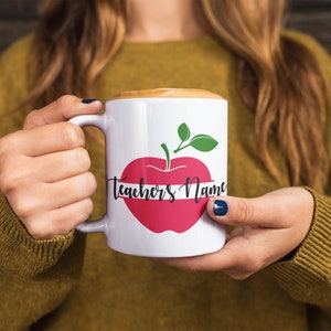 Teacher Facts, Teacher Mug, Gift for Teachers, Best Teacher Ever, Live Love Teach, Teacher Voice, Coffee Teach Repeat image 7