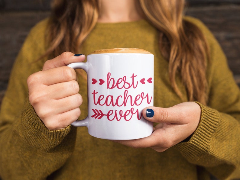 Teacher Facts, Teacher Mug, Gift for Teachers, Best Teacher Ever, Live Love Teach, Teacher Voice, Coffee Teach Repeat image 10