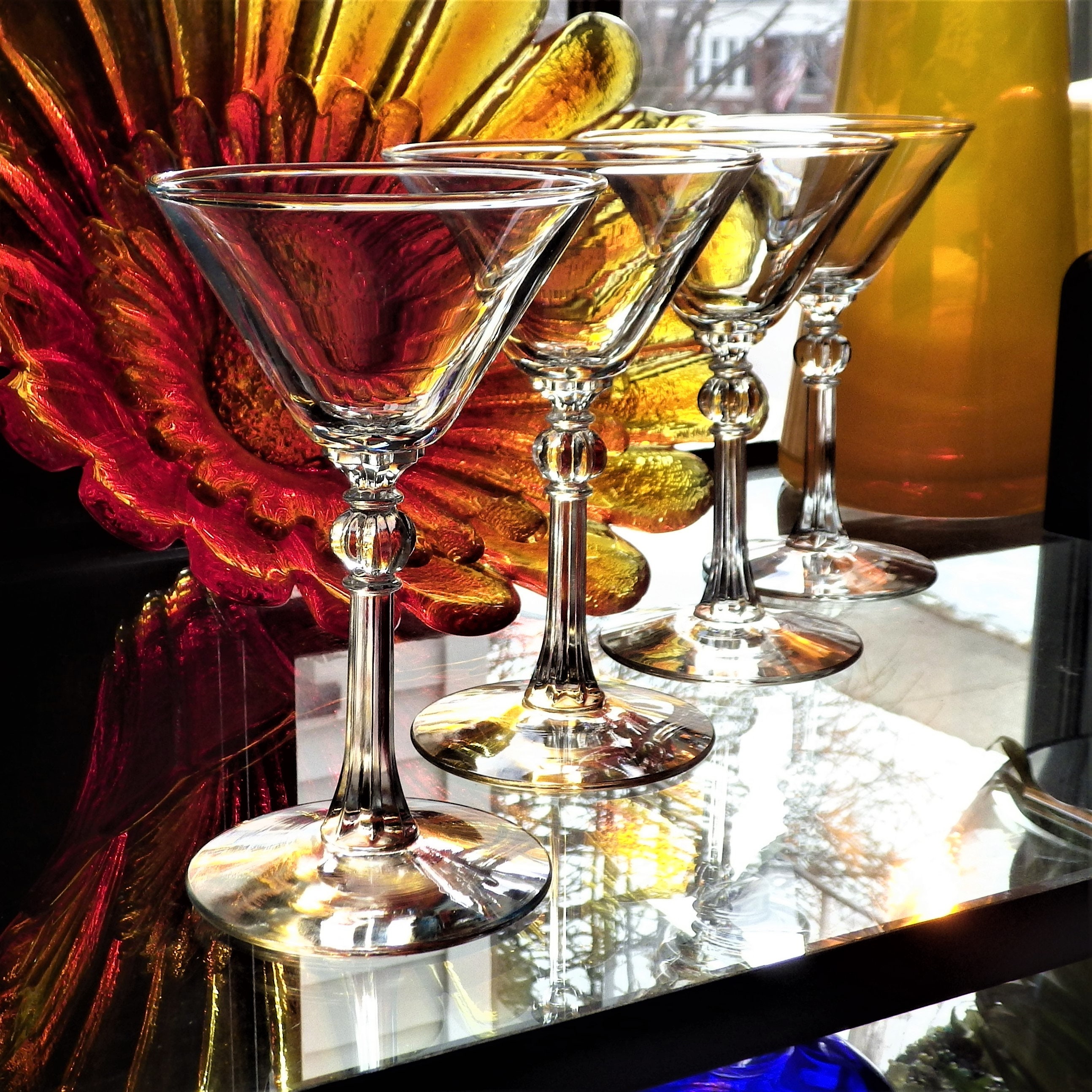 Sipour Nick And Nora Cocktail Glasses - Coupe Glasses Set Of 4, Large - View #5