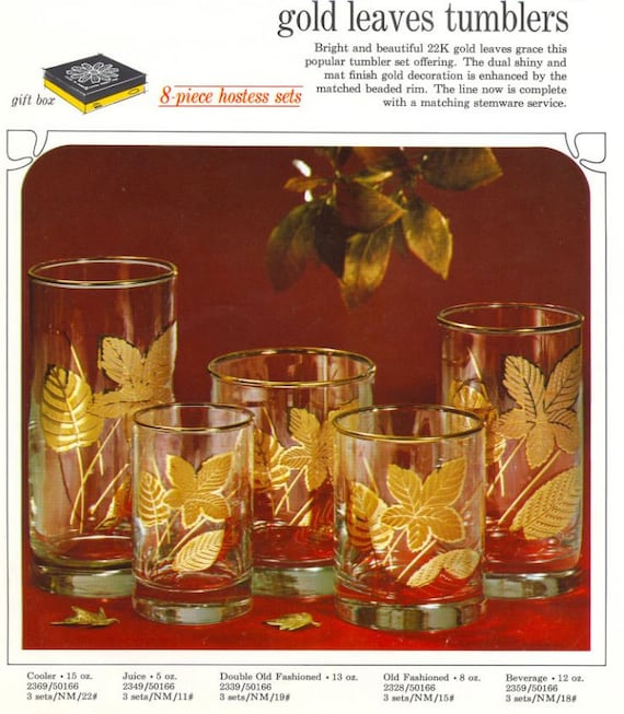 Vintage Libbey Hostess Sets (drinking glasses)