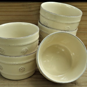 Berry and Thread Butter Yellow by Juliska Ceramics Single Ramekin Bowl