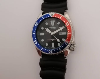 Automatic Seiko 4205 Scuba Diver s 150 M Year 1986 Vintage Etsy