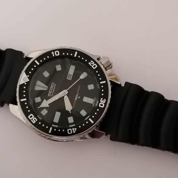 Seiko 4205 Reloj automático para buceadores 150 M Vintage 1985 reloj de buceo clásico