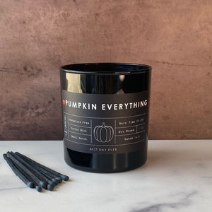 Pumpkin Everything | Soy Coconut Blend | Hand Poured | Small Batch |