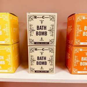 Bath Bombs - Oatmeal, Milk & Honey