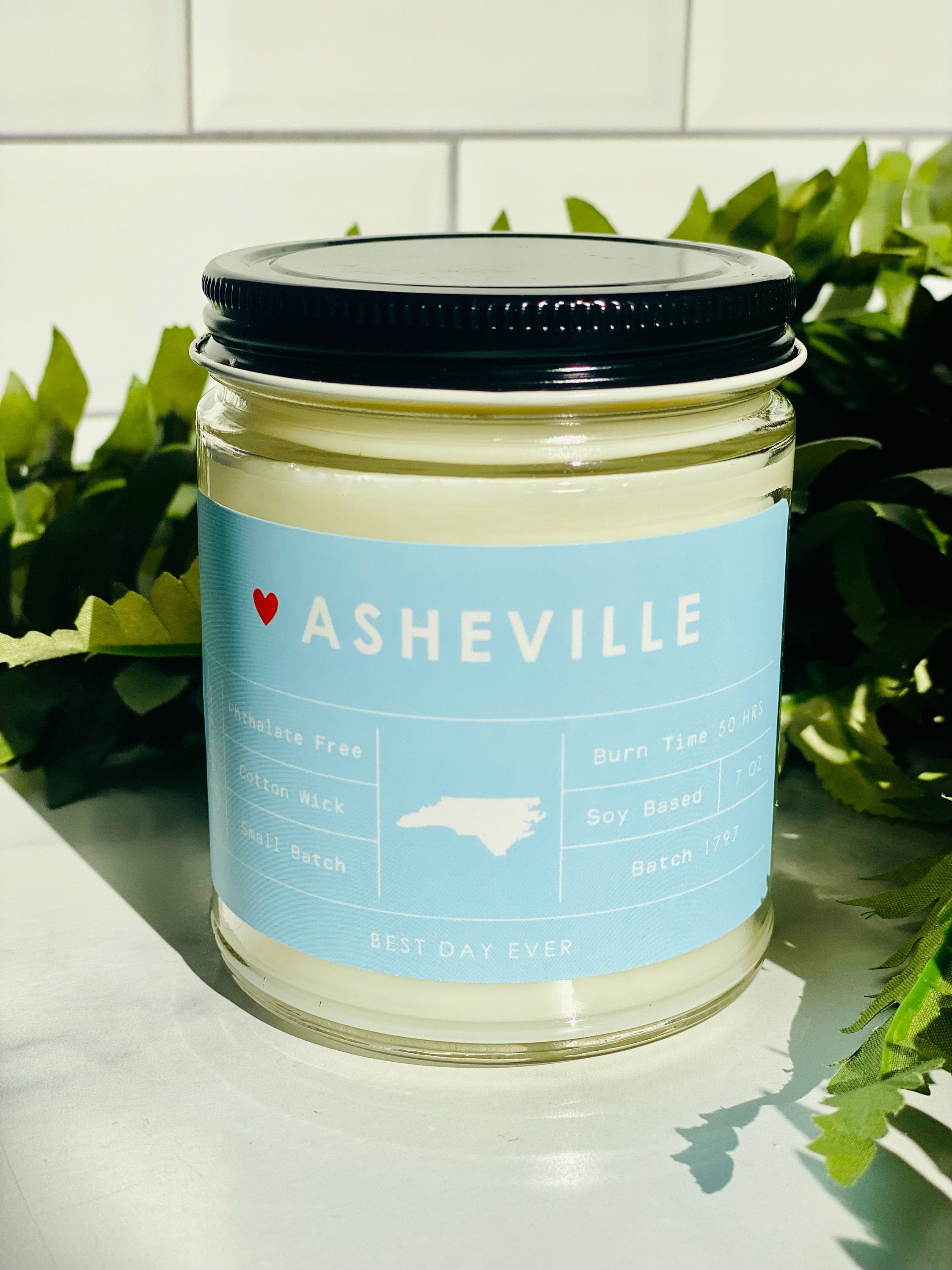 ノースカロライナ州アッシュビルのキャンドル | ソイココナッツ