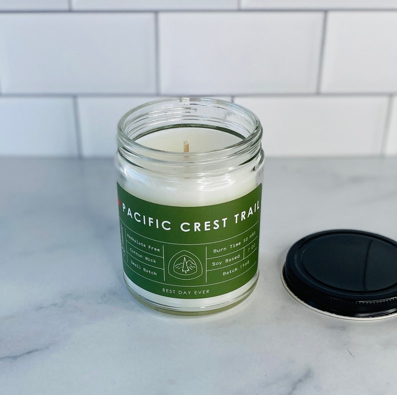 RamblingCaravan Pacific Crest Trail Candle - Thumbnail 3