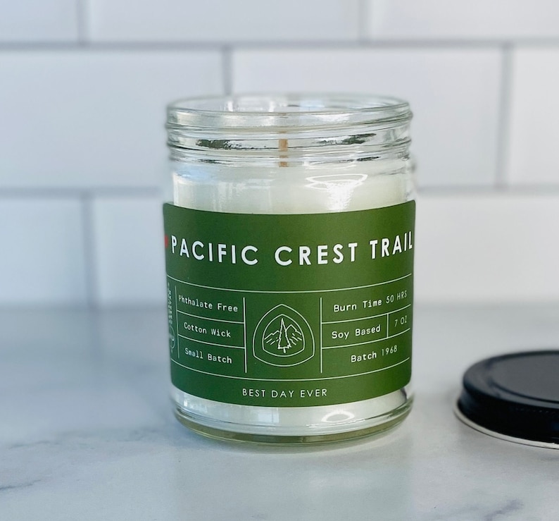 RamblingCaravan Pacific Crest Trail Candle - Thumbnail 2