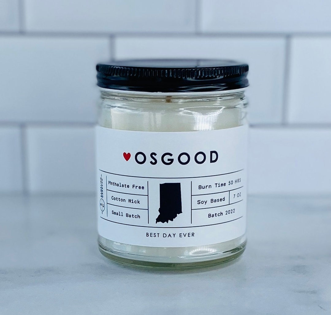 インディアナ州オスグッドのキャンドル | ソイココナッツブレンド