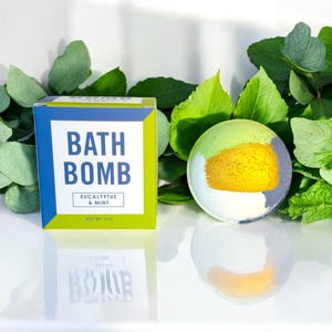Bath Bomb -  Eucalyptus & Mint