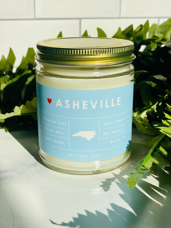 ノースカロライナ州アッシュビルのキャンドル | ソイココナッツ